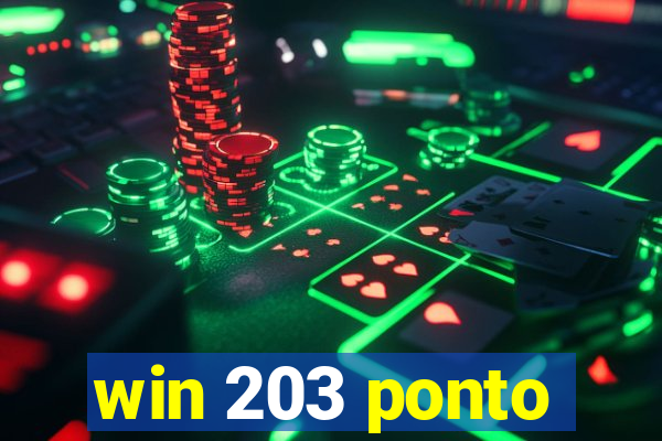 win 203 ponto