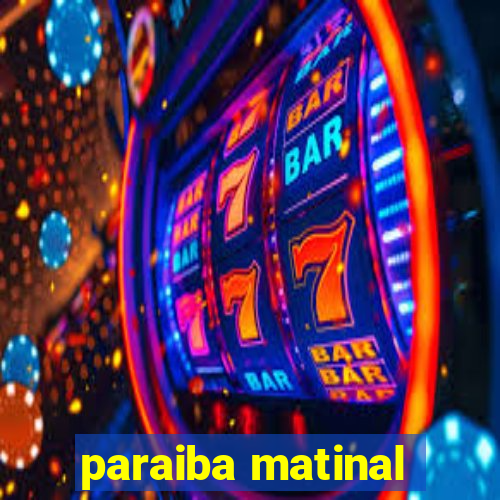 paraiba matinal