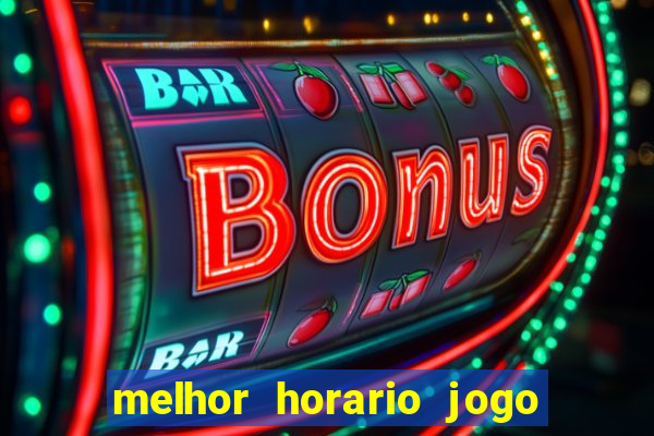 melhor horario jogo fortune rabbit