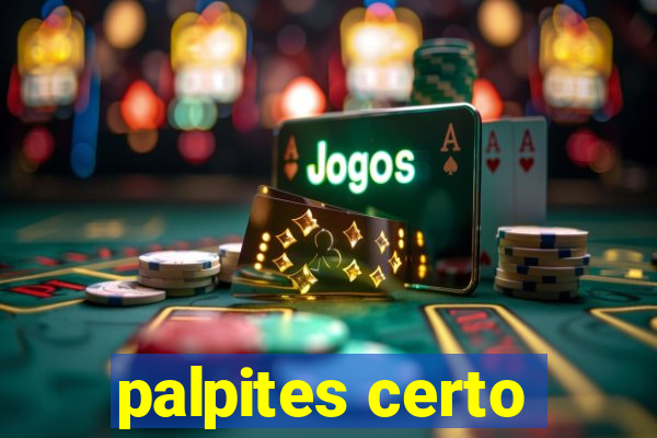 palpites certo