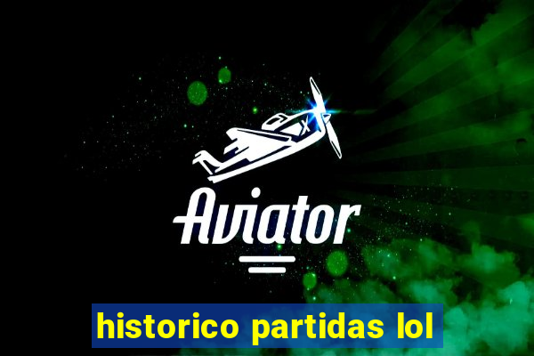 historico partidas lol