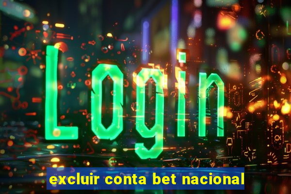 excluir conta bet nacional