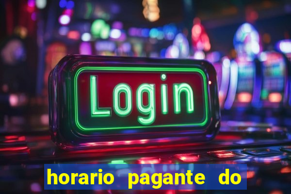 horario pagante do coelho fortune