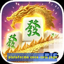 plataforma coca-cola jogo