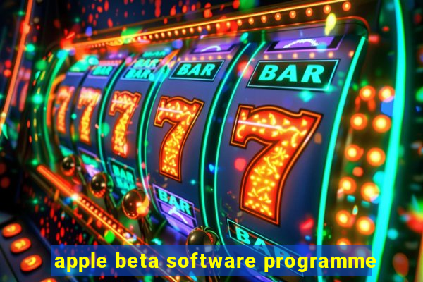 apple beta software programme