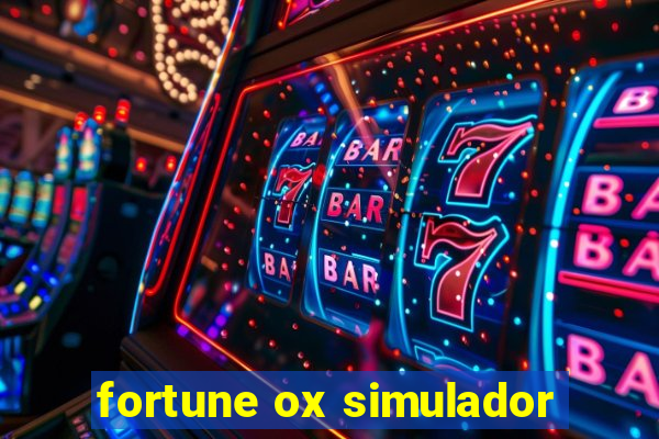 fortune ox simulador