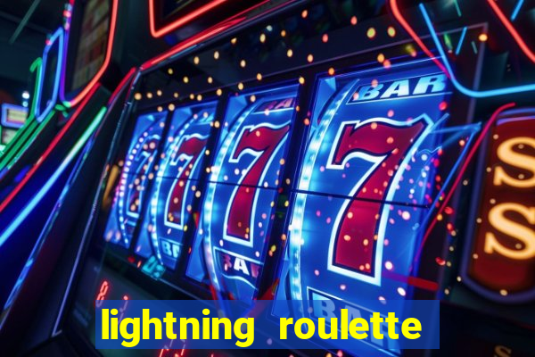 lightning roulette como jogar