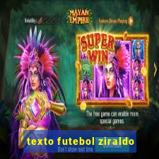 texto futebol ziraldo