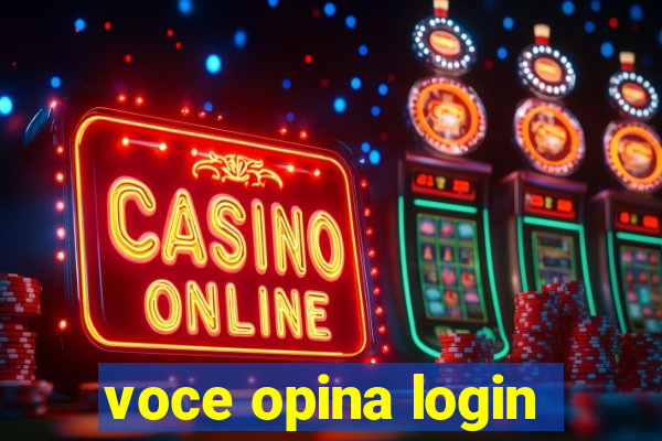 voce opina login