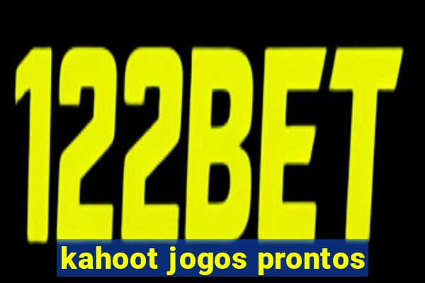 kahoot jogos prontos